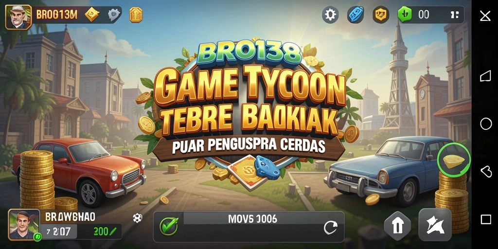 Tampilan gameplay Tycoon yang menarik dan mendalam di BRO138.