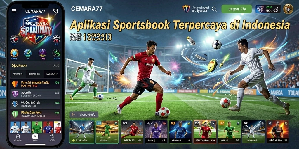 Tangkapan layar menampilkan fitur taruhan live di CEMARA77.