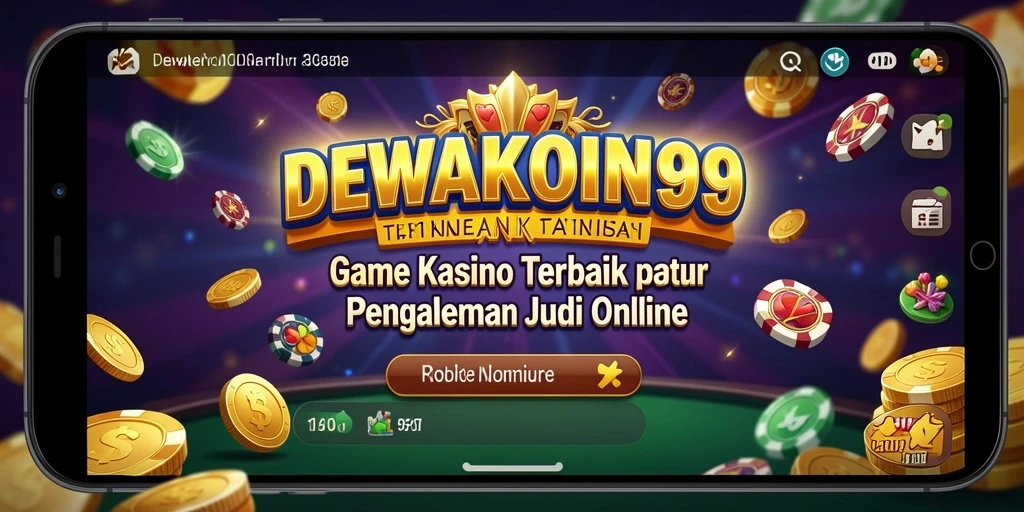 Screenshot utama DEWAKOIN99 menampilkan gameplay Kasino yang menarik.