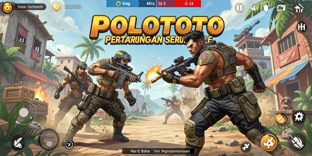 Gameplay intens di arena <strong>POLOTOTO</strong> saat bertarung menjadi yang terakhir.
