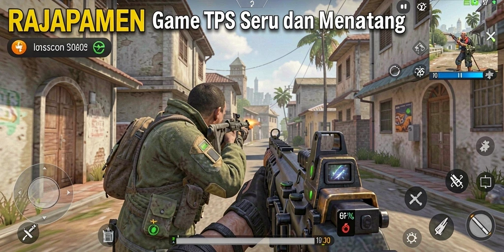 Tangkapan layar dari gameplay seru RAJAPAMEN.