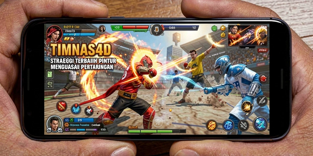 Screenshot gameplay menampilkan aksi strategi mendebarkan di TIMNAS4D.